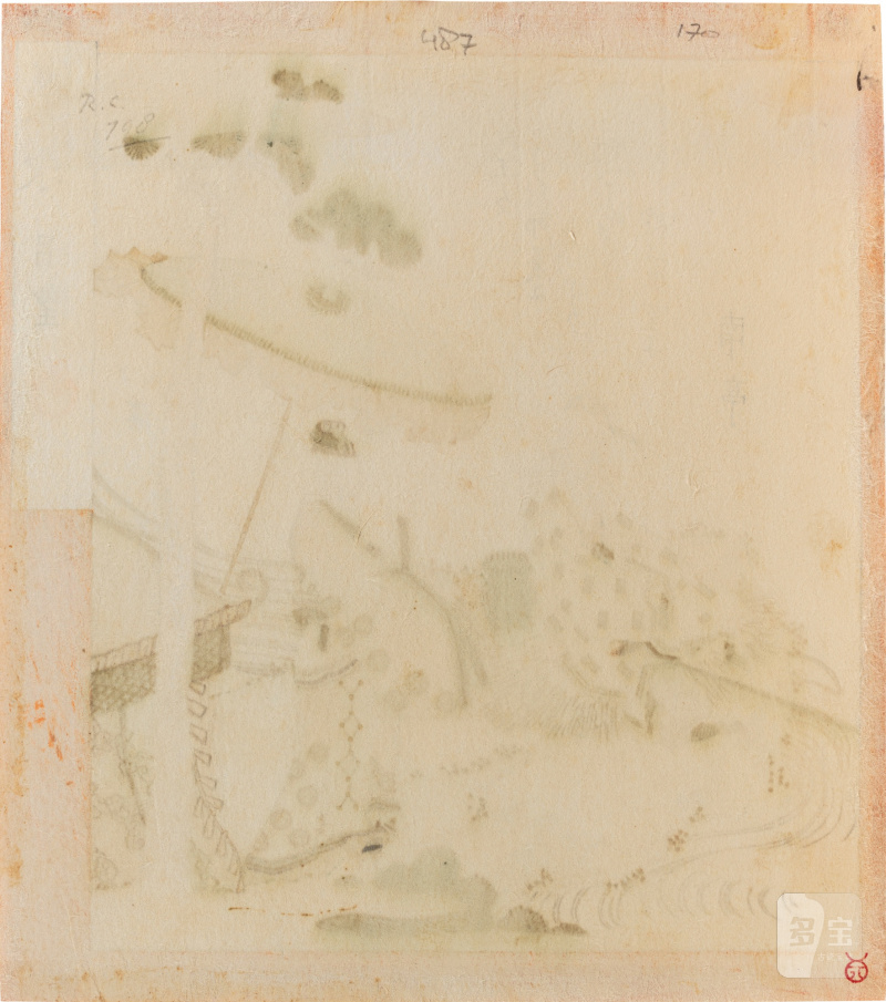 Totoya Hokkei (1780-1850) | Lu Wang (Rosho) and Daikokuten | Edo period, 19th century - 图5